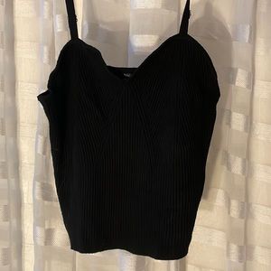 Black Spaghetti Strap Top XXL